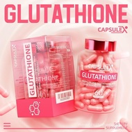 Capsule-X Glutathione whitening supplement | Dengan Vitamin C dan Zink - 60 biji