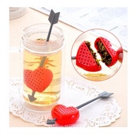 Tea Bag Love Heart Strainer Love Art Tea Brewing Filter