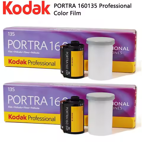 Classic 1/2/3/5/10 Roll Kodak PORTRA 160 35mm Professional ISO 160 36 Shots 135 Negative Film For Fu