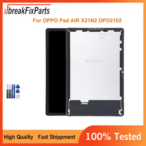 10.4 Inch For OPPO Pad Air LCD Display Touch Screen Digitizer Assembly For Oppo OPD2102 OPD2102A X21