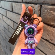 Gantungan Kunci Lucu dan Unik / Gantungan Kunci Tas Motor Mobil Karakter Astronot Lucu Keychain Serb