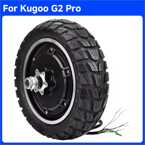48V 800W Rear Wheel Motor 10 Inch Engine Assembly With 10×2.75-6.5 Inflatable Tire For KUGOO G2 Pro 