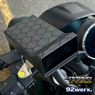 OBU Sticker Motorcycle Carbon Honeycomb Design