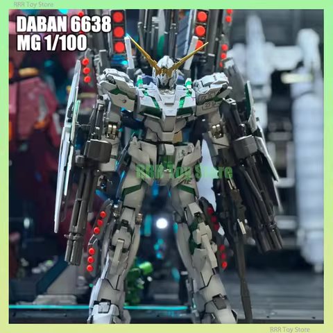 In Stock DABAN 6638 MG 1/100 RX-0 Full Armor Unicorn Assembly Model Kit Action Figures Robot Figurin