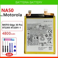 100% Original Genuine 4800mAh NA50 Battery For motorola MOTO Edge 30 Pro XT2203 XT2201-1 Batteries B