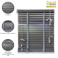 RamsHomeDecor Wooden Blind Curtain/ Roller blind/Home blind/Roller Blinds Sunshade/Roller Blind Wind