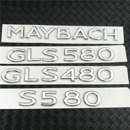21 GLS MAYBACH Car Logo S480 S680 GLS600 480 MAYBACH Rear Word Mark Tail Mark Standing Mark