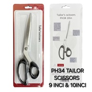 9 INCH 10 INCH PH34 TAILORING SCISSORS/ GUNTING KAIN