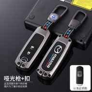 Zinc Alloy Car Remote Key Case Cover For Mazda 2 3 6 Atenza Axela Demio CX-5 CX5 CX-3 CX7 CX-9 2015 2016 2017 2018 2019 Car Accessories