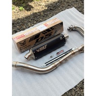 Original DST racing exhaust full set volume coating Header bending all 250cc motorbikes inlet 50mm