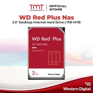 TMT Western Digital WD RED PLUS NAS Hard Drive (2TB/4TB/6TB/8TB/10TB/12TB)