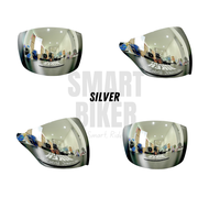 Visor Helmet XDOT G618N (Tinted Silver Rainbow)