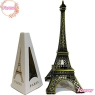 FOREVER Eiffel Tower Model, Exquisite Design Metal Eiffel Tower Statue, Bronze with Box 7 Sizes Eiff