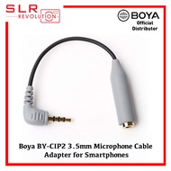 BOYA BY-CIP2 3.5mm Microphone Cable Adapter for Smartphones