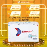 [MỚI 100%] VH-5699W3 - Tủ đông mát Inverter Sanaky VH-5699W3 365 lít - GIAO TOÀN QUỐC - FREESHIP HCM