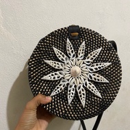 BALI RATTAN BAG | Sling bag | SHELL RATTAN BAG | WOMEN'S BAGS | SLINGBAG | RATTAN BAG