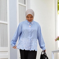 FF DINIRA RAYON DIAMOND OVERSIZE SHIRT
