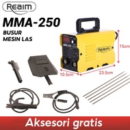 Reaim Mesin Las Inverter MMA-250 105A 450 watt Inverter Mesin las Mesin trafo las Mesin las Mesin la