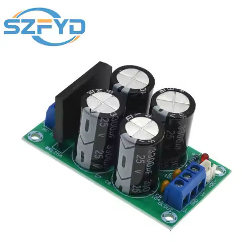 PW28 Dual Power Amplifier Board - 25A High Current Rectifier & Filter, Flat Bridge Unregulated PSU f