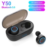 TWS Bluetooth Earbuds 5.0 Wireless Headphone Hifi Stereo Headset Wireless In-Ear Touch Control Earphones Select Songs for Xiaomi
