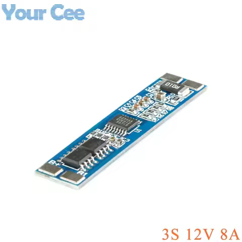 5pcs/1pc 3S 12V 8A Li-ion 18650 Lithium Battery Charger Chargering Protection Board Module 11.1V 12.