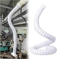 Articulated Hose 3 5 7 8 10ft Length, Plastic Flexible Air Extractor Duct Collector Arm with Hood, f