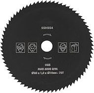 Vbestlife 85mm*10mm 72T HSS Circular Saw Blade Cutting Disc Wheel for Cutting Wood, Metal, Cement, P