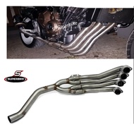 CBR650R CB650R 2014-2021 Motorcycle Full Exhaust System Pipe cbr650 exhaust cb650 muffler front pipe