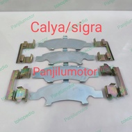 Kawat brake pad,clip brake pad,plat brake pad calya,sigra set (2 roda)