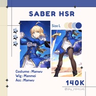 Honkai Starrail Manwu Saber Cosplay Rental Costume Rental