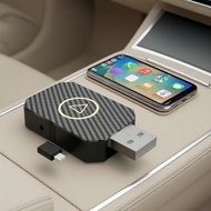 Type-C/USB 5GHz WiFi 2-in-1 Wireless Adapter for CarPlay & Android Auto Penyesuai Tanpa Wayar 2-dala