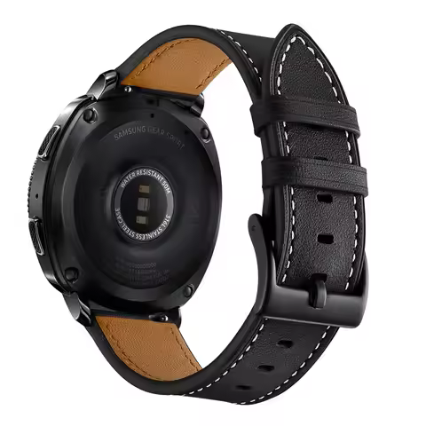 20/22mm Leather Strap For Garmin Forerunner 165 Music 245 645 55 Watch Band Strap For Forerunner 745