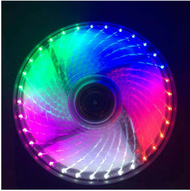 機箱風扇12CM33燈12025 發光電腦機箱散熱風扇（彩色）