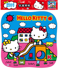 Hello Kitty玩溜滑梯（42拼圖） (新品)