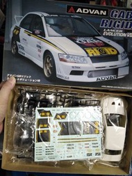 ADVAN GAB MITSUBISHI LANCER EVO VII 1/24 FUJIMI