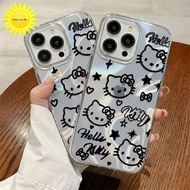 Hello Kitty Hardcase Gradient MotifGirl For Infinix Note 30 Note 40 Note 40 Pro Note 50 Note 50 Pro 