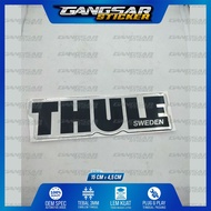Emblem timbul roof box mobil / stiker roof box / emblem thule / emblem yakima / emblem whale carrier
