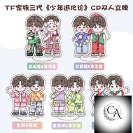 CP TF Family F3 chibi keychain 5cm