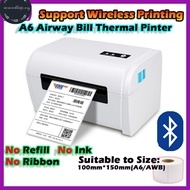 A6 Thermal Printer Waybill Printer Wireless Bluetooth Printer Thermal Printer Waybill AWB Sticker 热敏