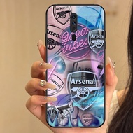 HP TT-1 Arsenal Football Club Casing OPPO Reno A12E 2Z A3S 2019 A9 A9X A5 2F F11 2020 Pro glasshp