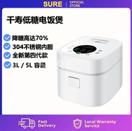 低糖电饭锅日本千寿Low Sugar Rice Cooker 健康低糖多功能电饭锅 6-in-1 Multi Purpose Desugar Rice Cooker