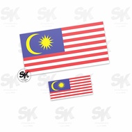 Sticker Vinyl Bendera Malaysia
