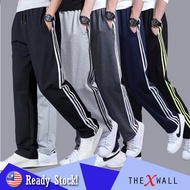 [L - 5XL] Casual Men Running Long Sports Pants Lightweight Jogger Seluar Panjang Sukan Lelaki
