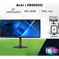 Acer 29" UWFHD 2560x1080 75Hz IPS Monitor CB292CU (SG Set, Local Warranty)