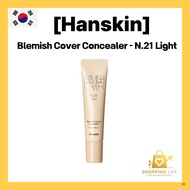 [Hanskin] Blemish Cover Concealer - N.21 Light 12g / Lightweight, Blendab by Shopp_life