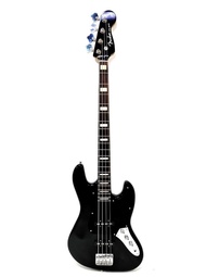 Bass Listrik Elektrik Merk Fender Jazz Bass Hitam Bonus Kabel Jack