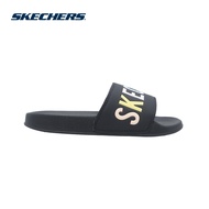 Skechers Women Cali Side Lines 2 Slides - 897922-BKMT