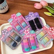 Set of 4-color hair ties, LASSY gift box, hair elastic, lovely gift box [CODE G301](T1-KHO1)