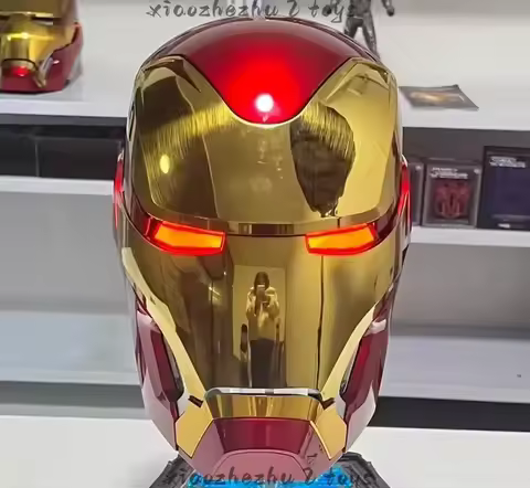 Iron Man Mk5 Mk7 Mk50 Mk17 Wearable Helmet With Electric Voice Remote Control Adult Collection Role 
