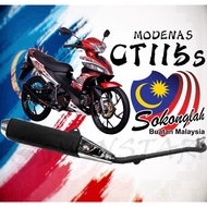 MODENAS CT115 CT115S CT 115 STD MUFFLER EJM STANDARD EXHAUST ORI OEM ORIGINAL EPOWER EKZOS EJOS EXOS